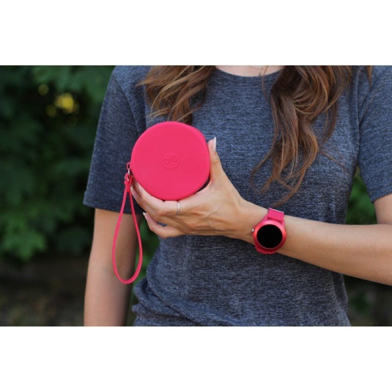 Smartwatch Forever Colorum Cw-300 / Notificações / Ritmo Cardíaco / Magenta