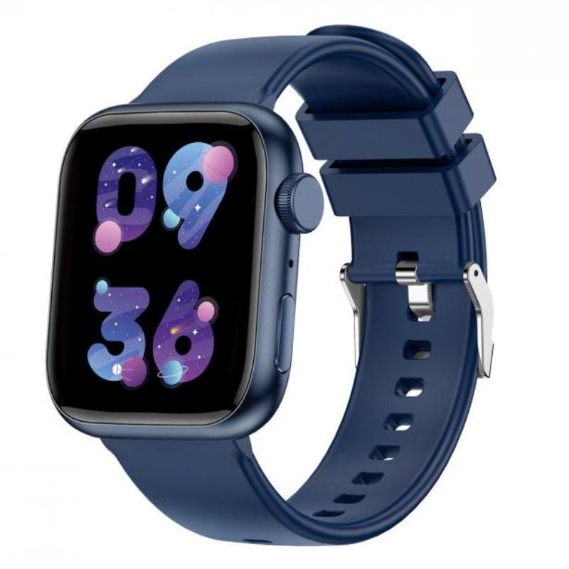 Forever Smartwatch Igo Watch 3 Jw-500 Notificações / Ritmo Cardíaco / Azul Escuro