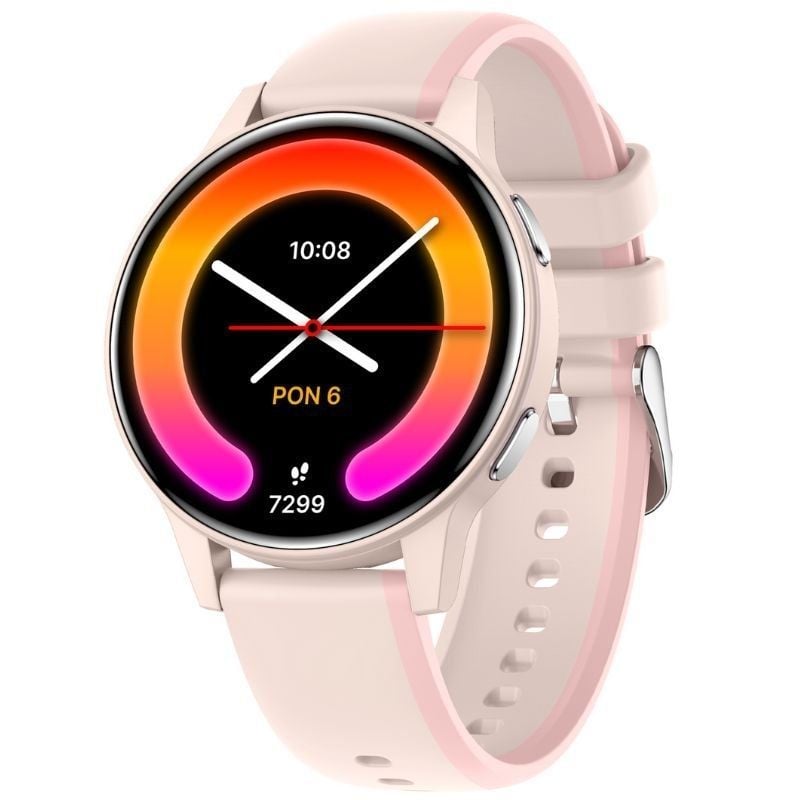 Forever Smartwatch Igo Watch 4 Jw-600 Notificações / Ritmo Cardíaco / Rosa