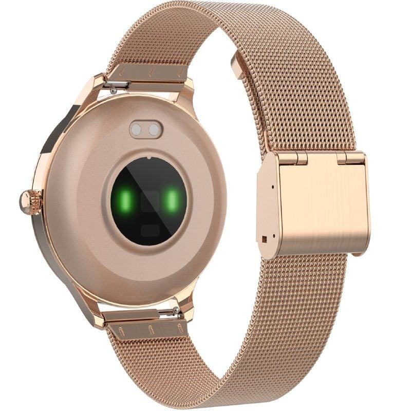 Smartwatch Forever Velora Sb-306 / Notificações / Ritmo Cardíaco / Ouro Rosa