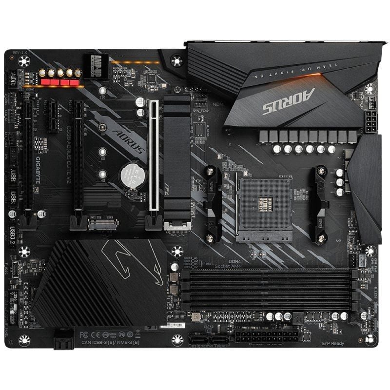 Placa-mãe Gigabyte B550 AORUS ELITE V2 Socket AM4