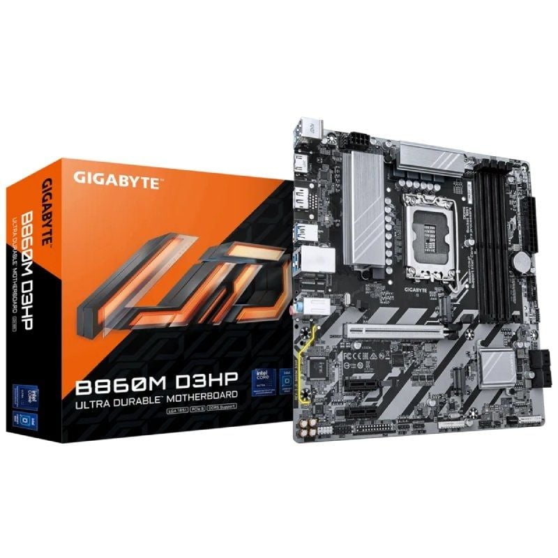 Gigabyte B860M D3HP Soquete 1851 / DDR5 / PCIe 5.0 / Placa-mãe Micro ATX