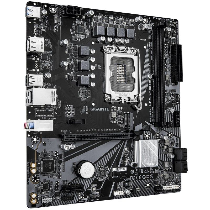 Placa-mãe Gigabyte H610M D3W Socket 1700 / DDR5 / PCIe 4.0 / Micro ATX
