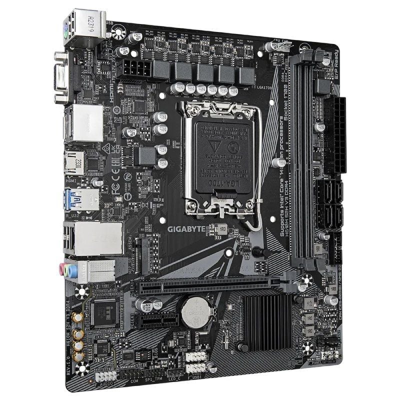 Placa-mãe Gigabyte H610M S2H V3 DDR4 Socket 1700 / Micro ATX