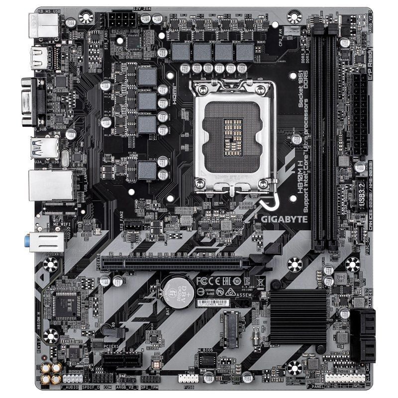 Placa-mãe Gigabyte H810M H Socket 1851 / Micro ATX