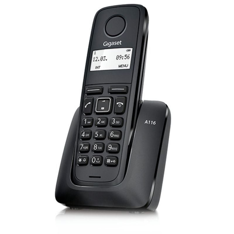 Telefone sem Fios Gigaset A116 / Preto