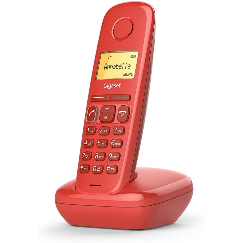 Telefone sem Fios Gigaset A170 / Vermelho