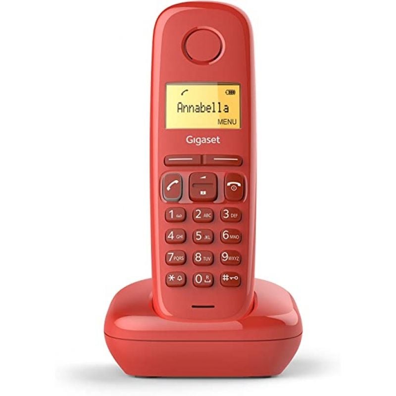 Telefone sem Fios Gigaset A170 / Vermelho