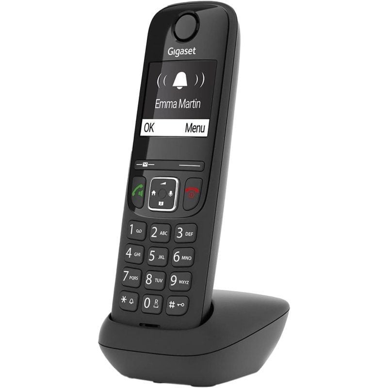 Telefone sem Fios Gigaset AS690 / Preto