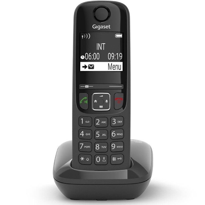 Telefone sem Fios Gigaset AS690 / Preto