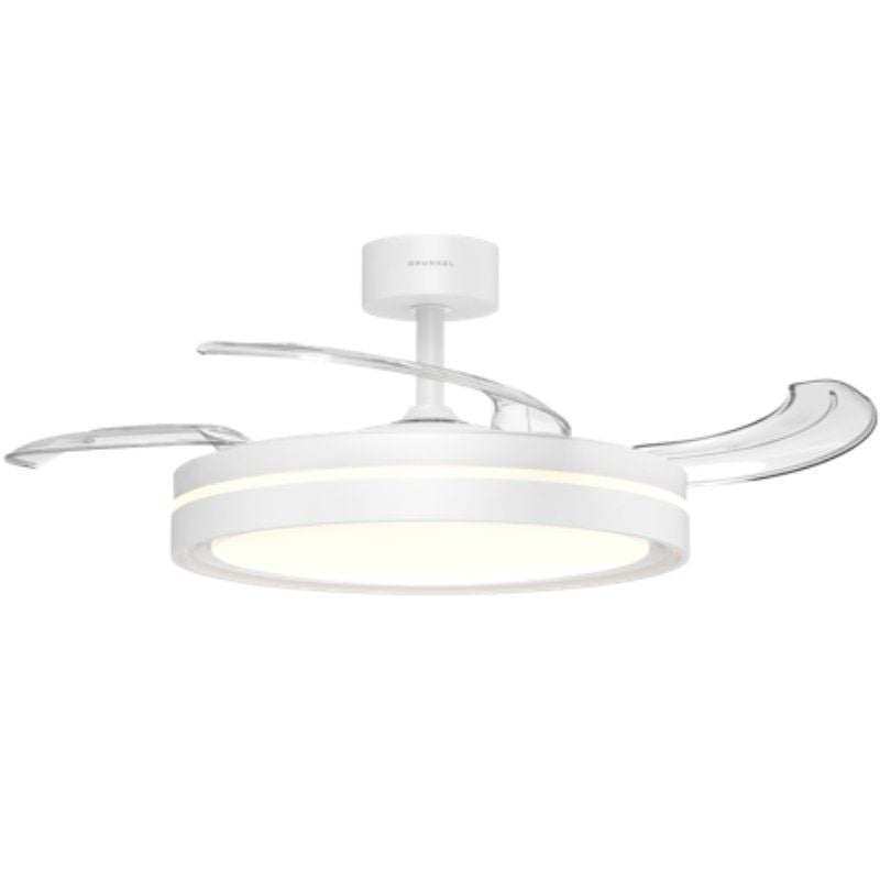 Ventilador de Teto Grunkel SKYWHITE42 / 30 W / 3 Pás de 106 Cm / 6 Velocidades