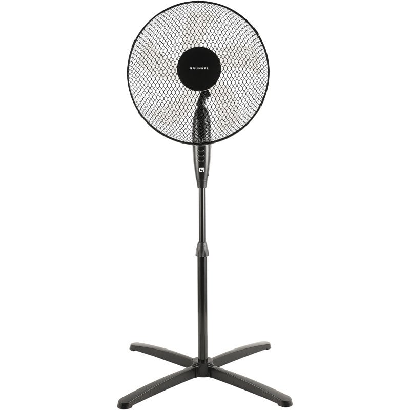 Ventilador de Chão Grunkel Fan-165x NG / 50W / 5 Pás 40cm / 3 Velocidades