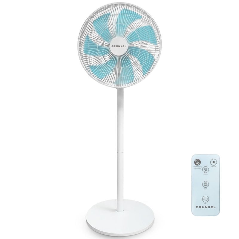 Ventilador de Chão Grunkel Fs-14pr / 30W / 7 Pás 35cm / 12 Velocidades