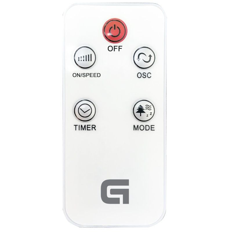 Ventoinha de Torre Grunkel Tf-dsg GR / 50W / 3 Velocidades