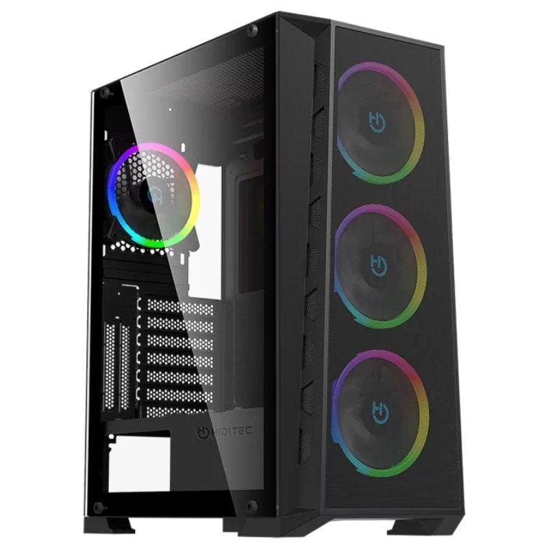 Caixa Semi-torre para Jogos Hiditec MH12 METAL MESH