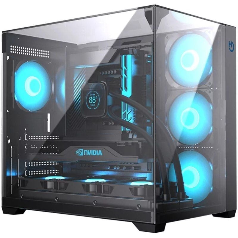 Caixa Semi-torre para Jogos Hiditec SKY
