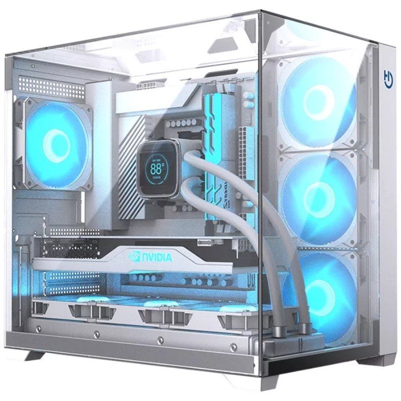 Caixa Gaming Hiditec SKY Semitower / Branco