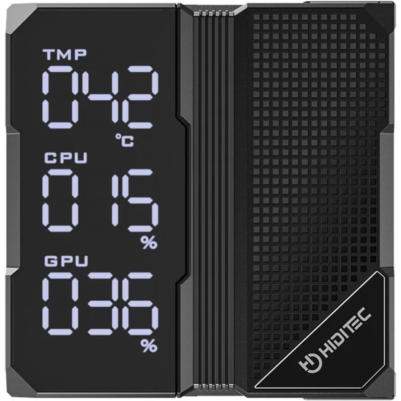 Ventilador com Dissipador Hiditec DC40 Pro / 12 Cm