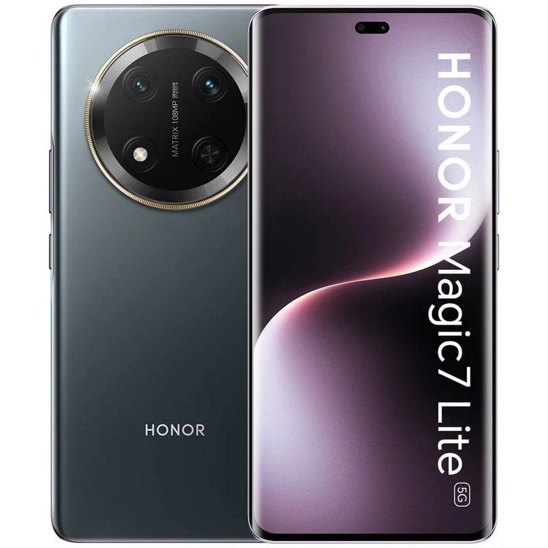 Smartphone Honor Magic 7 Lite 8GB / 256GB / 6.78" / 5G / Preto Titânio