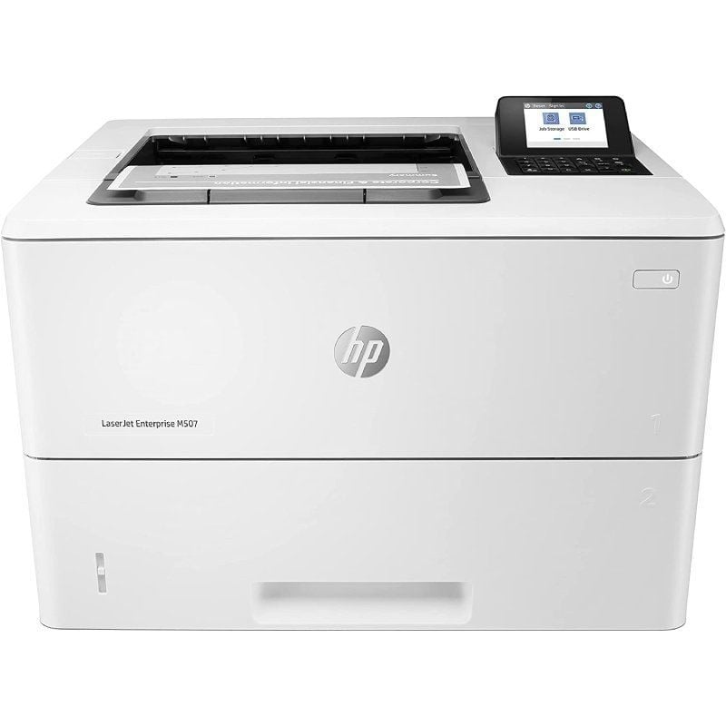 Impressora Laser Monocromática Duplex HP Laserjet Enterprise M507DN / Branco