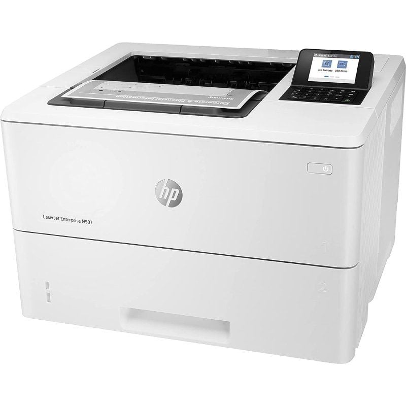 Impressora Laser Monocromática Duplex HP Laserjet Enterprise M507DN / Branco
