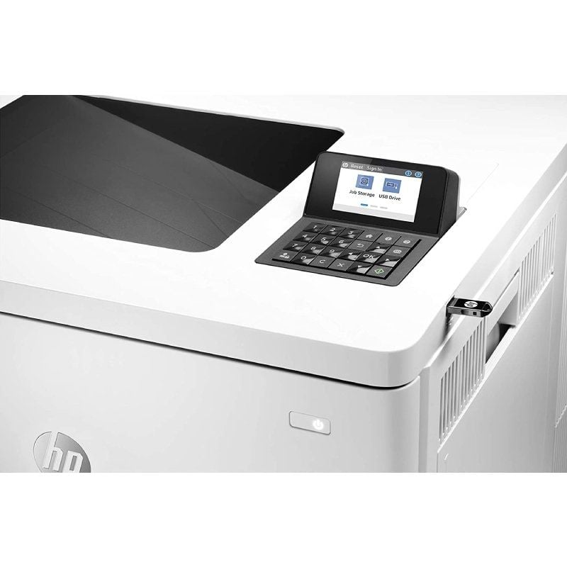 Impressora Laser a Cores Duplex HP Laserjet Enterprise M554DN / Branco