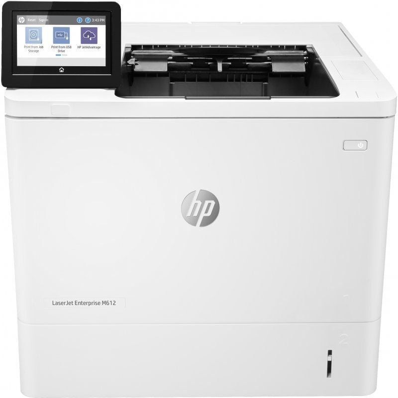 Impressora Laser Monocromática Duplex HP Laserjet Enterprise M612DN / Branco