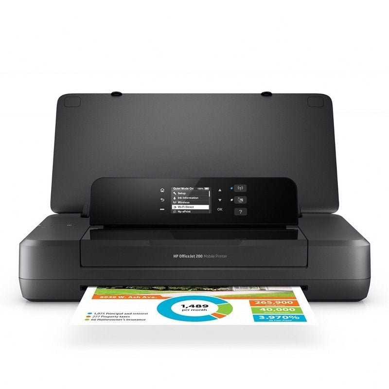 Impressora Portátil HP Officejet 200 Wifi / Preto
