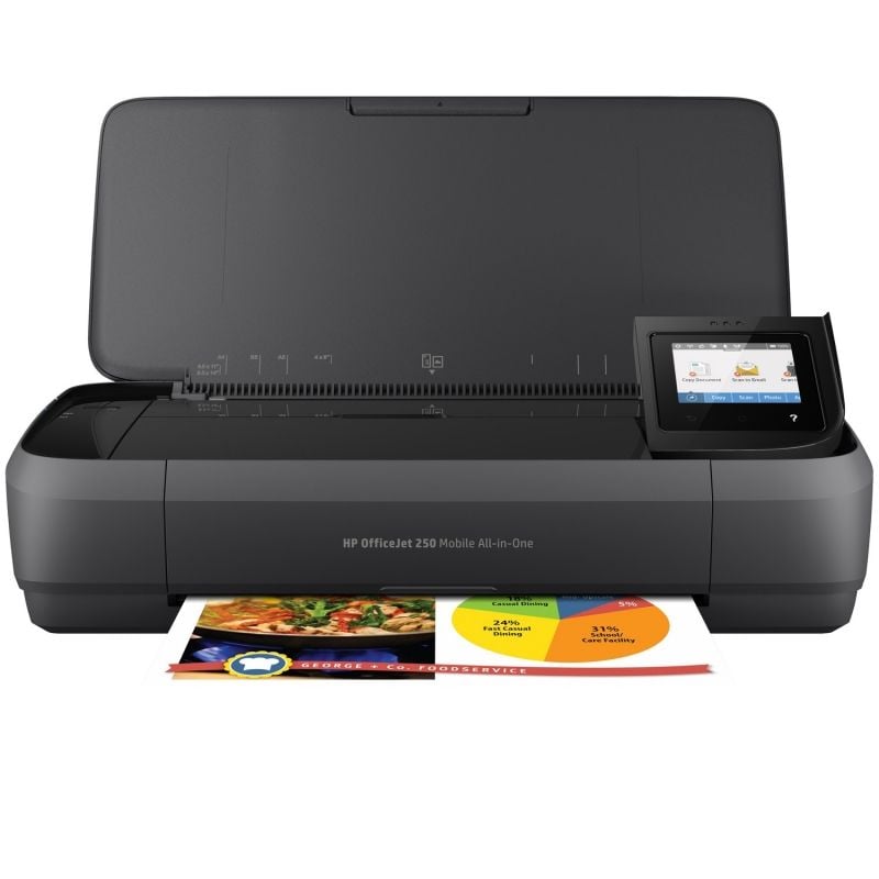 HP Officejet 250 Mobile AIO Wifi / Preto