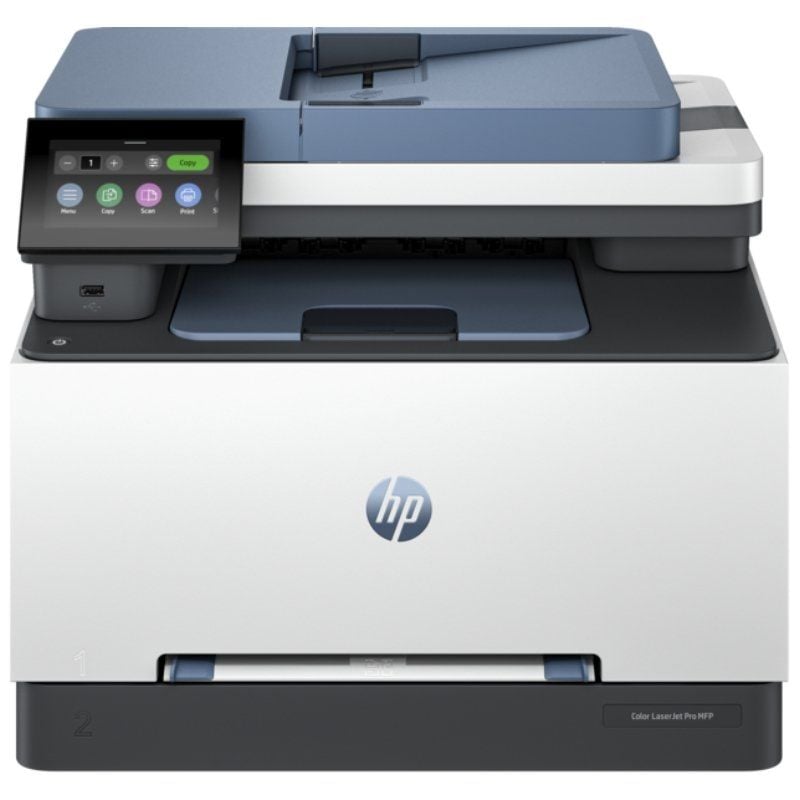 Impressora Multifunções Laser a Cores HP Laserjet Pro MFP 3302FDN Fax / Duplex / Branco e Azul