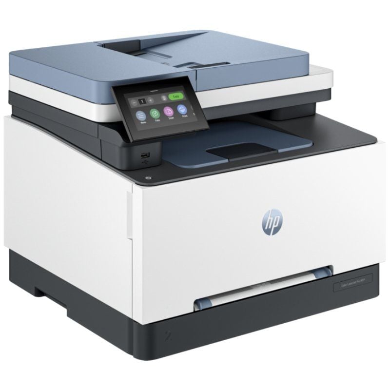 Impressora Multifunções Laser a Cores HP Laserjet Pro MFP 3302FDN Fax / Duplex / Branco e Azul