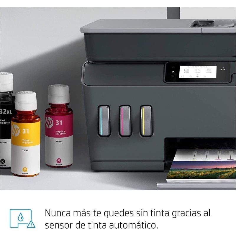 HP Smart Tank Plus 655 Multifunções Recarregável / Wifi / Fax / Preto