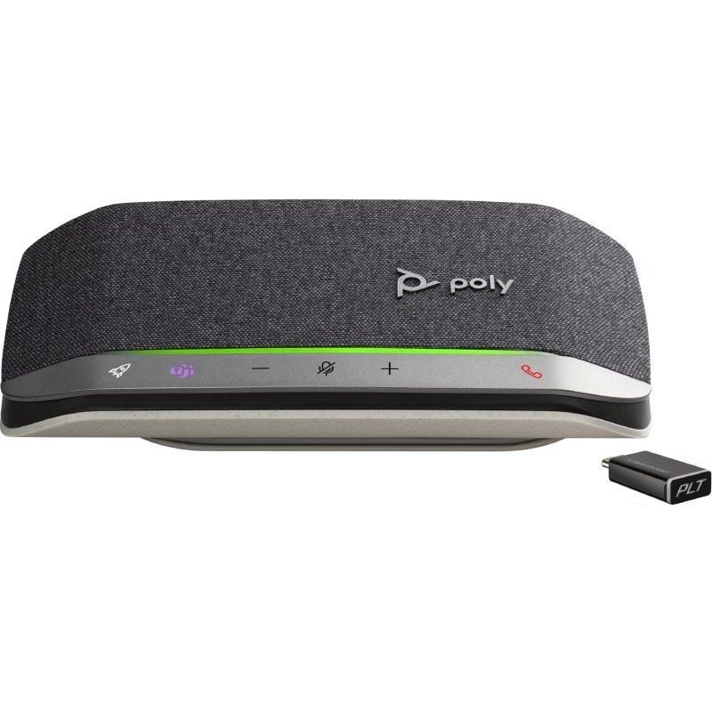 Altifalante de Conferência Portátil Poly Sync 20+ para Microsoft Teams / Usb-bluetooth / Preto