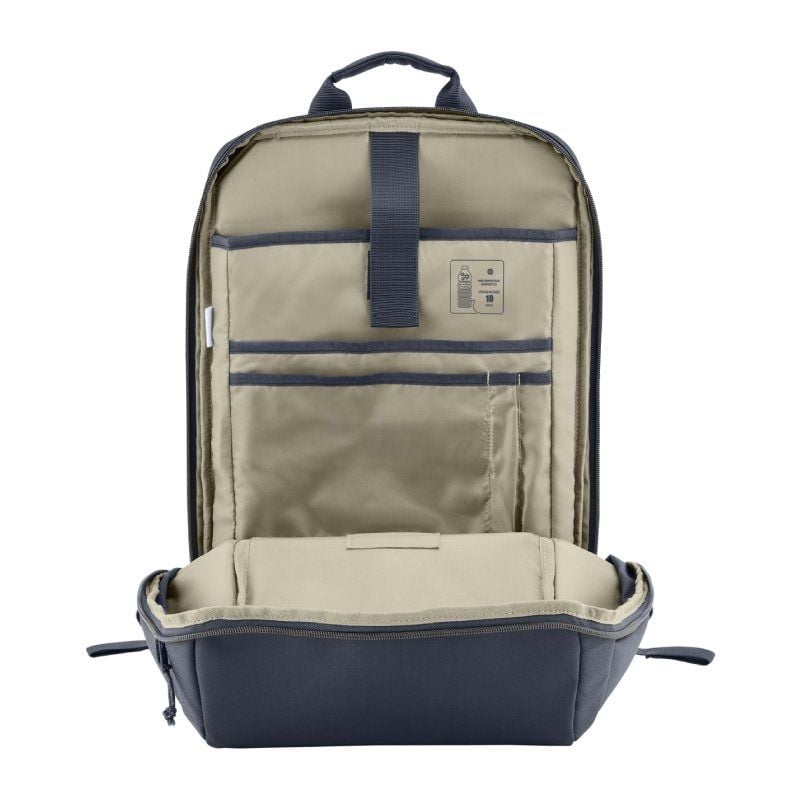 Mochila para Computador Portátil HP Travel 6B8U7AA para Computadores Portáteis Até 15,6" / Azul