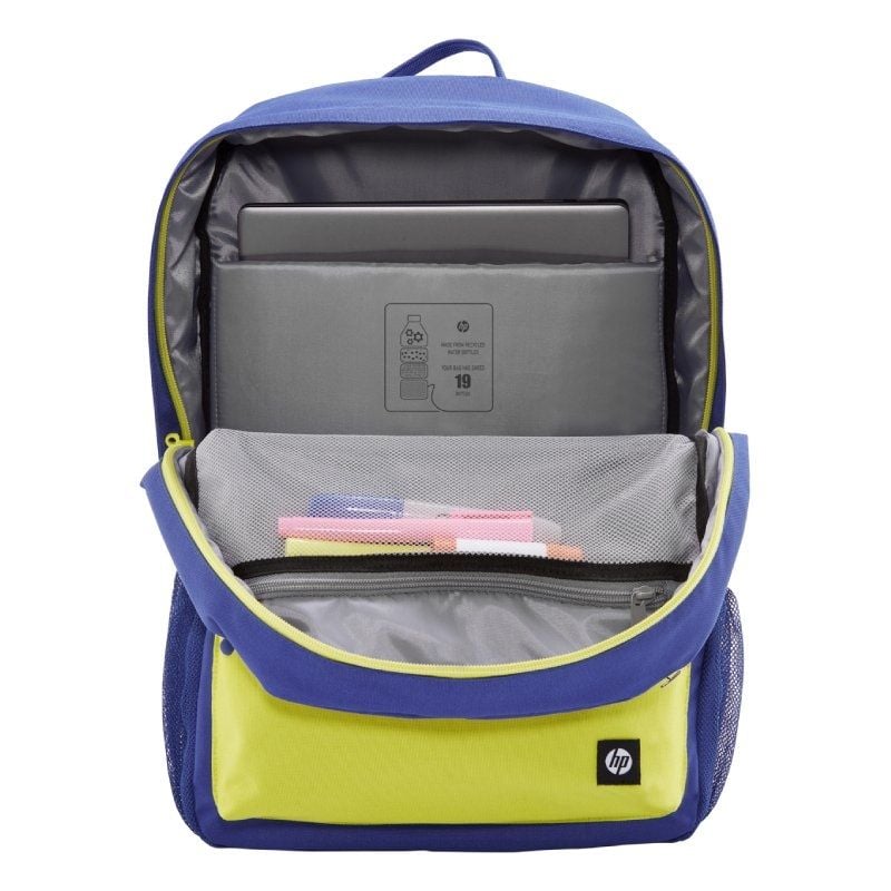 Mochila para Computador Portátil HP Campus 7J596AA para Computadores Portáteis Até 15,6" / Azul e L…