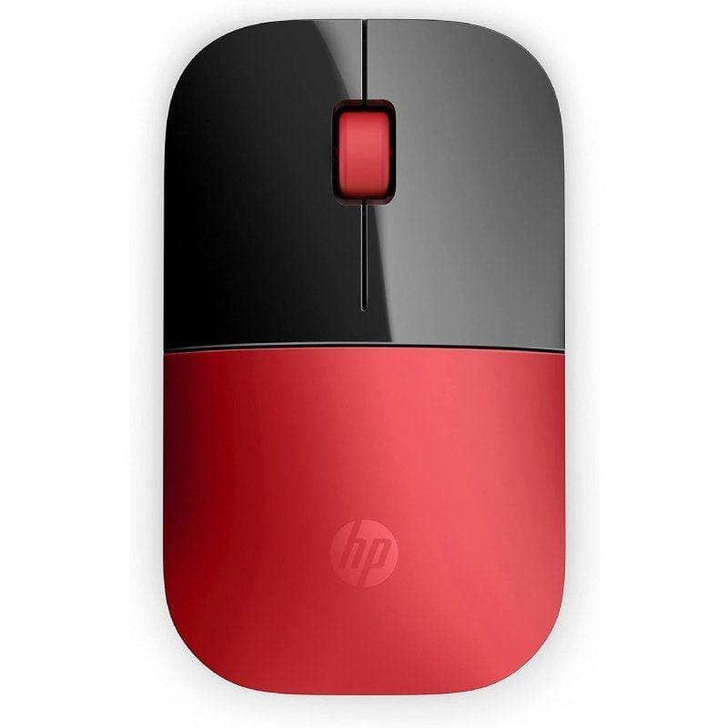 Rato sem Fios HP Z3700 / Até 1200 / Vermelho