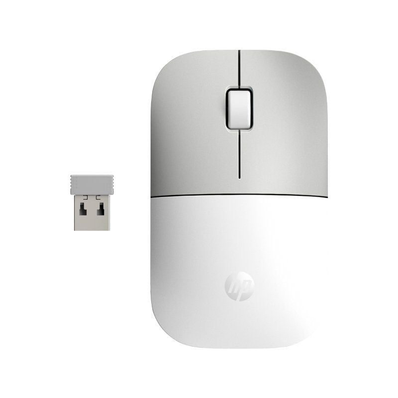 Rato sem Fios HP Z3700 / Até 1200 DPI / Branco Cerâmica