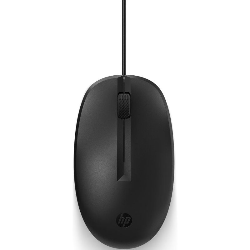 Rato HP 125 / Até 1200 DPI / Preto / Embalagem a Granel