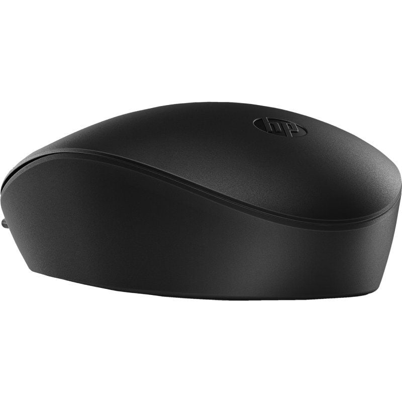 Rato HP 125 / Até 1200 DPI / Preto / Formato OEM
