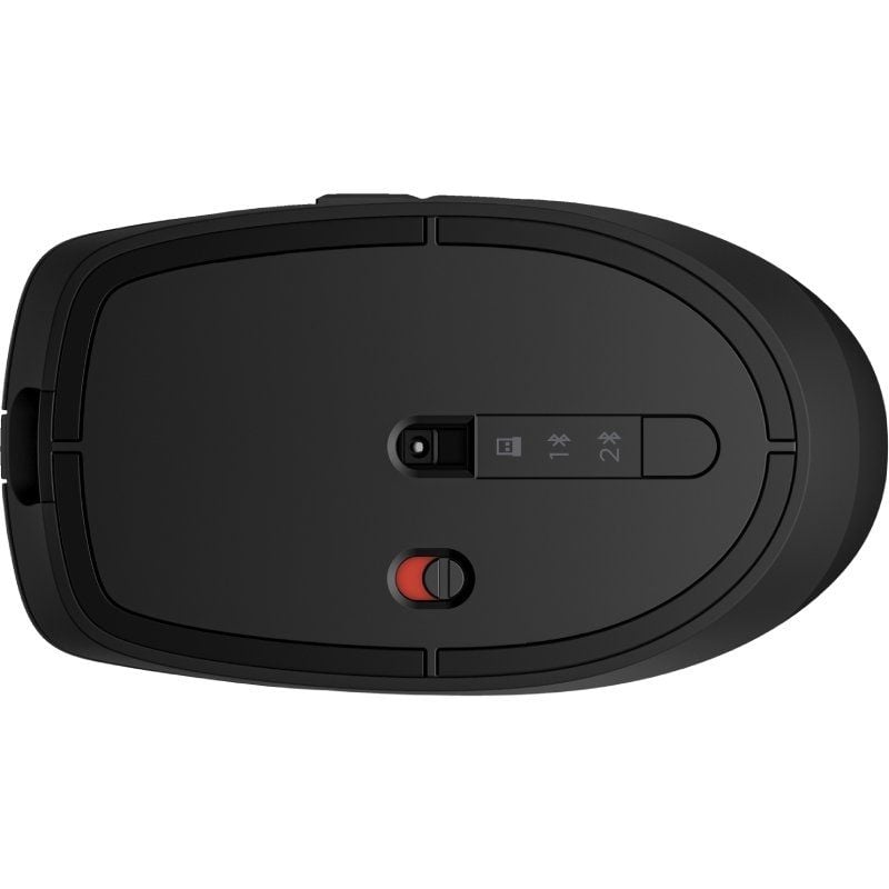HP 715 Multi Wireless Mouse / Bateria Recarregável / Até 1200 DPI / Preto