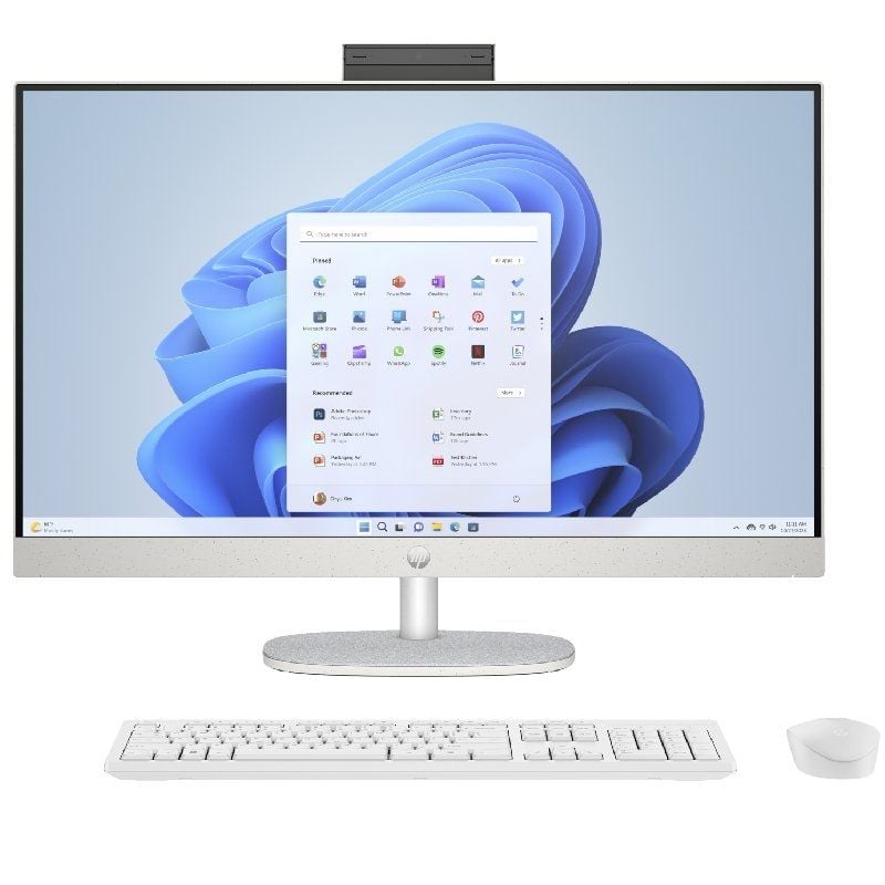 PC Tudo-em-um HP 27-cr1010ns Intel Core Ultra 5-125u / 16GB / 512GB SSD / 27" / Win11