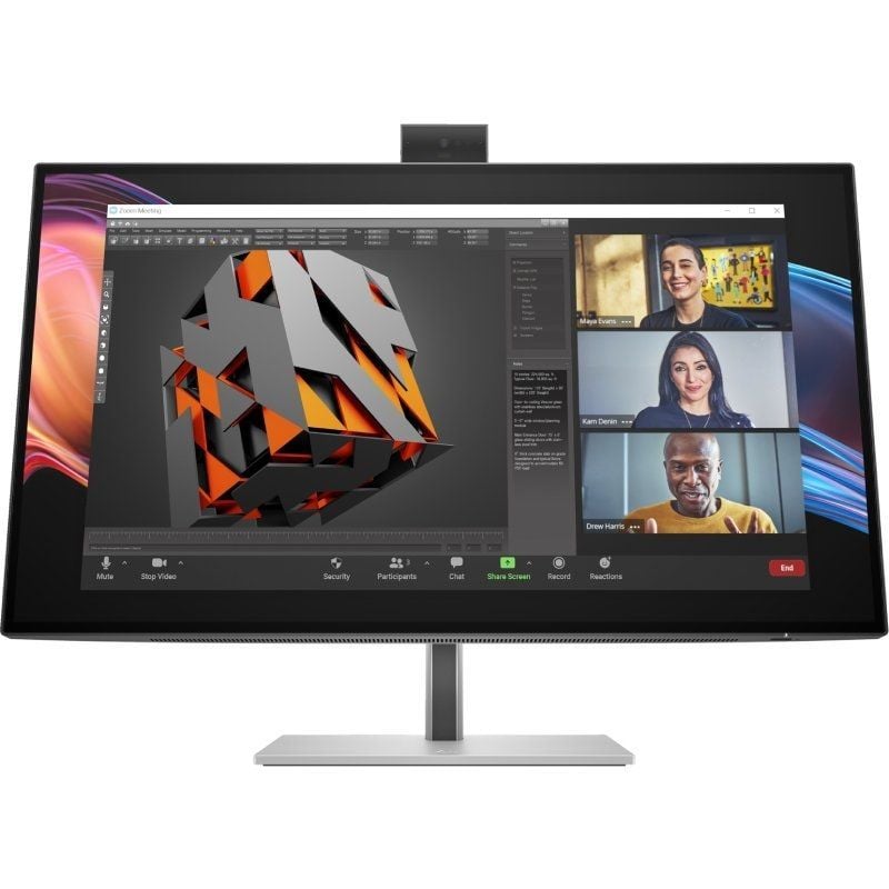 Monitor Profissional HP Pro Series 7 de 27" / 4K / Webcam / Multimédia / Ajustável em Altura / Prat…