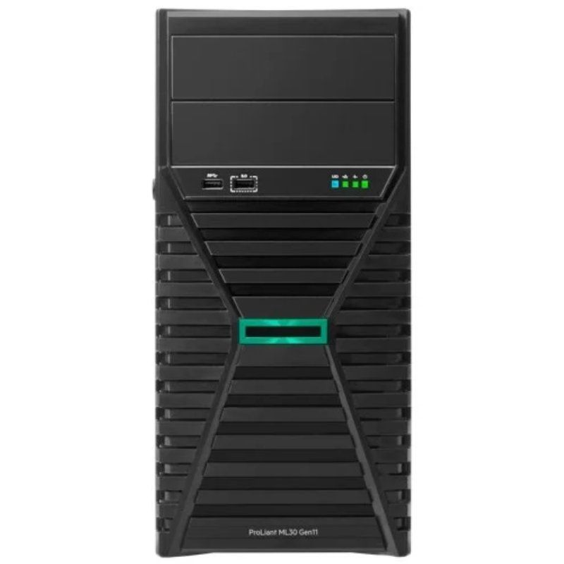 Servidor HPE Proliant ML30 Gen11 Intel Xeon E-2434 / 32 GB de RAM / 2x 960 GB SSD