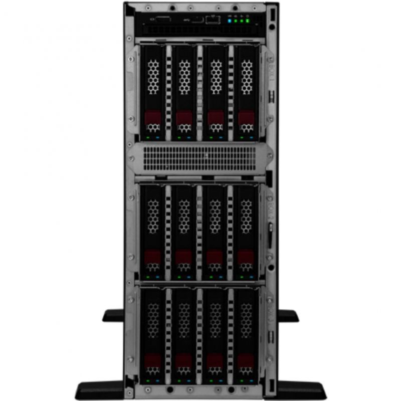 Servidor HPE Proliant ML350 Gen11 Intel Xeon Silver 4510 / 64 GB de RAM / 2x 480 GB