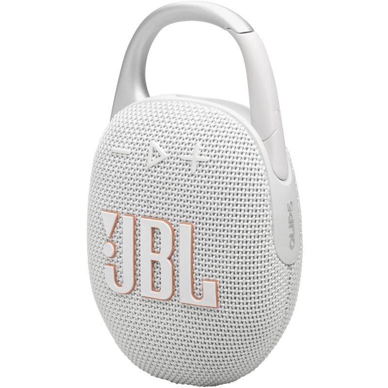 Altifalante Bluetooth JBL Clip 5 / 7W / 1.0 / Branco