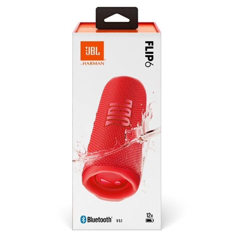 Altifalante Bluetooth JBL FLIP 6 / 30W / 1.0 / Vermelho