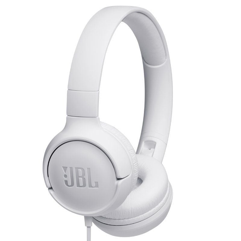 Auscultadores JBL Tune 500 / com Microfone / Jack 3.5 / Branco