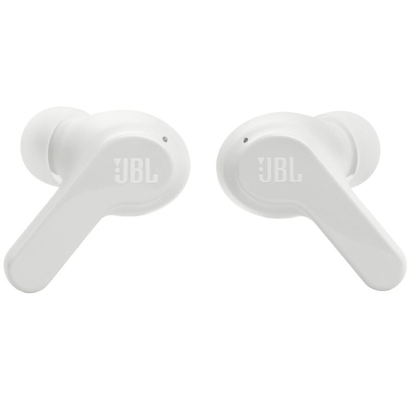 Auscultadores JBL Wave Beam Bluetooth com Estojo de Carregamento / 8h de Autonomia / Branco