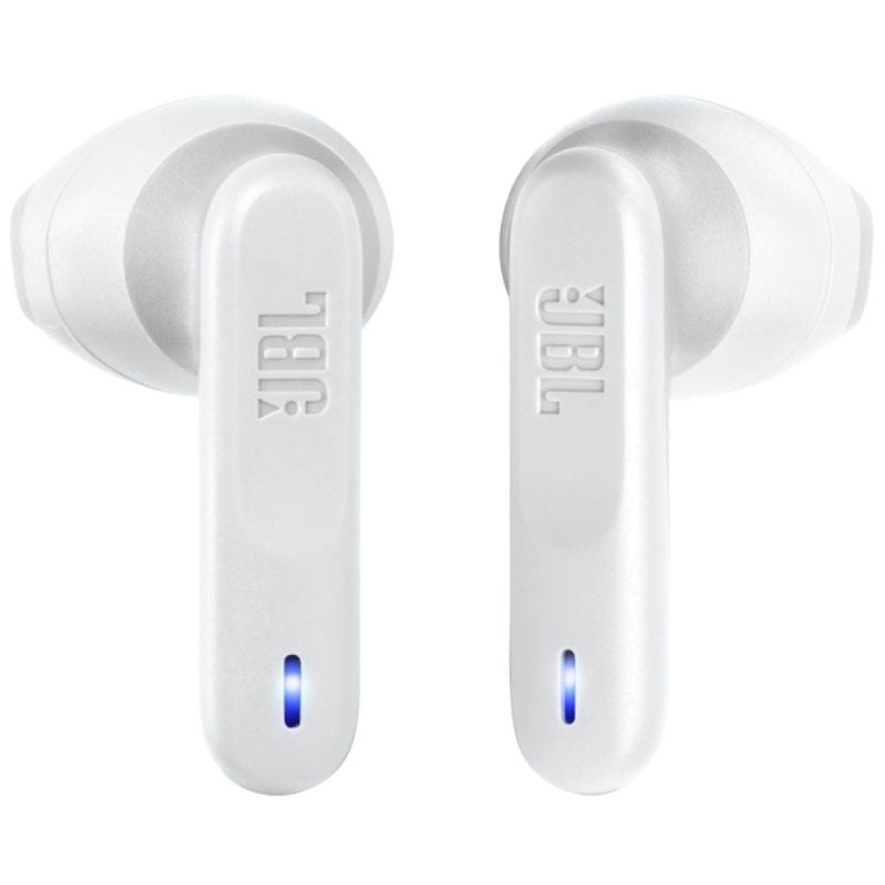 Auscultadores JBL Wave Flex Bluetooth com Estojo de Carregamento / 8h de Autonomia / Branco