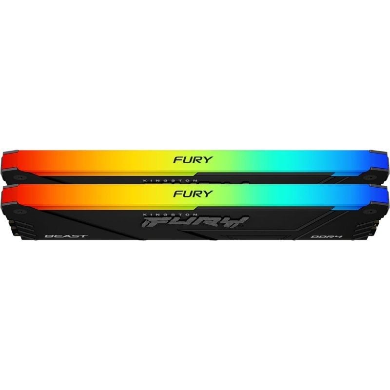 Memória RAM Kingston FURY Beast RGB 2 X 16GB / DDR4 / 3200mhz / 1.35v / CL16 / DIMM